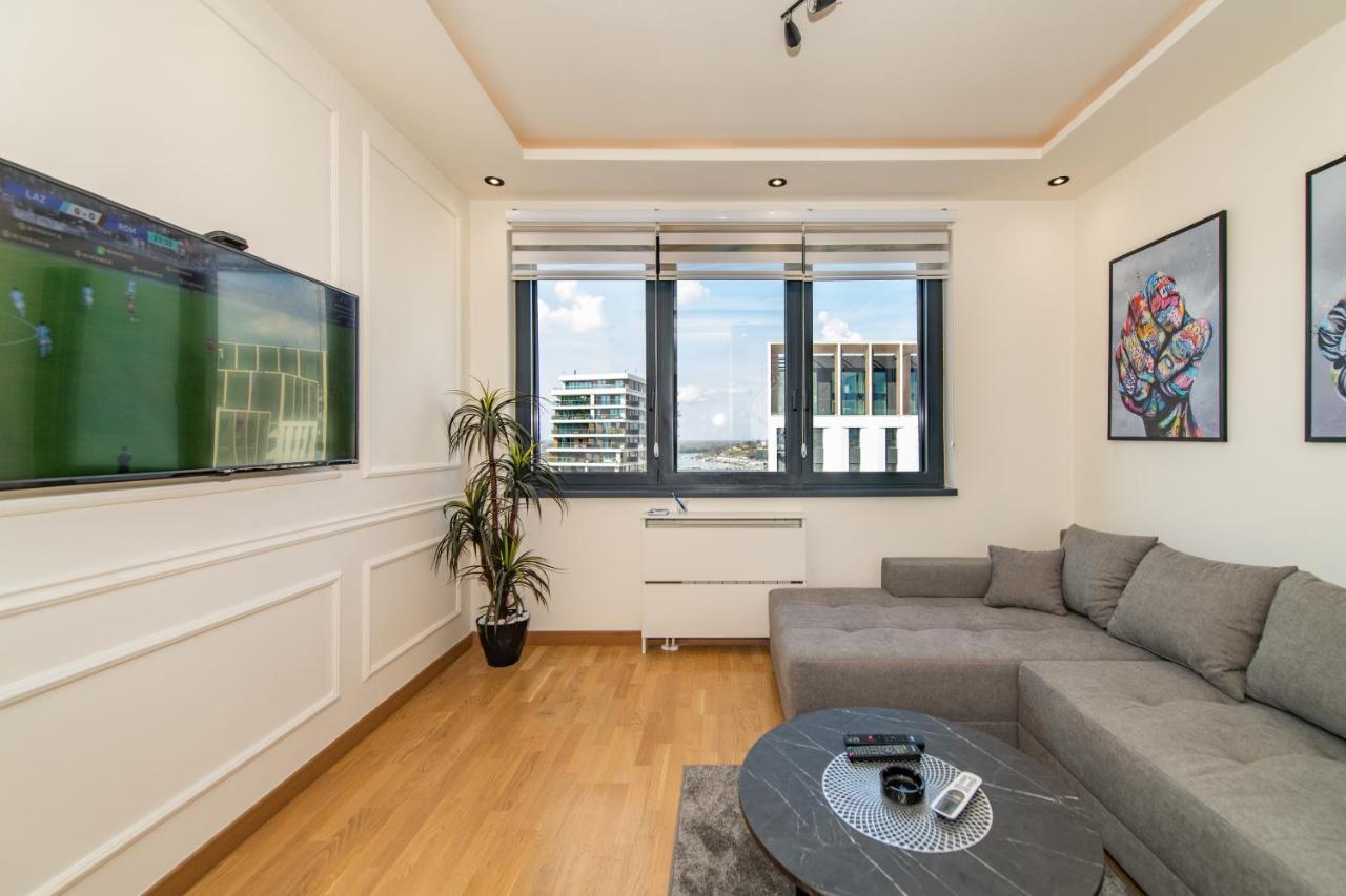 Ferienwohnung Modern Luxury In Belgrade Waterfront With Views Exterior foto