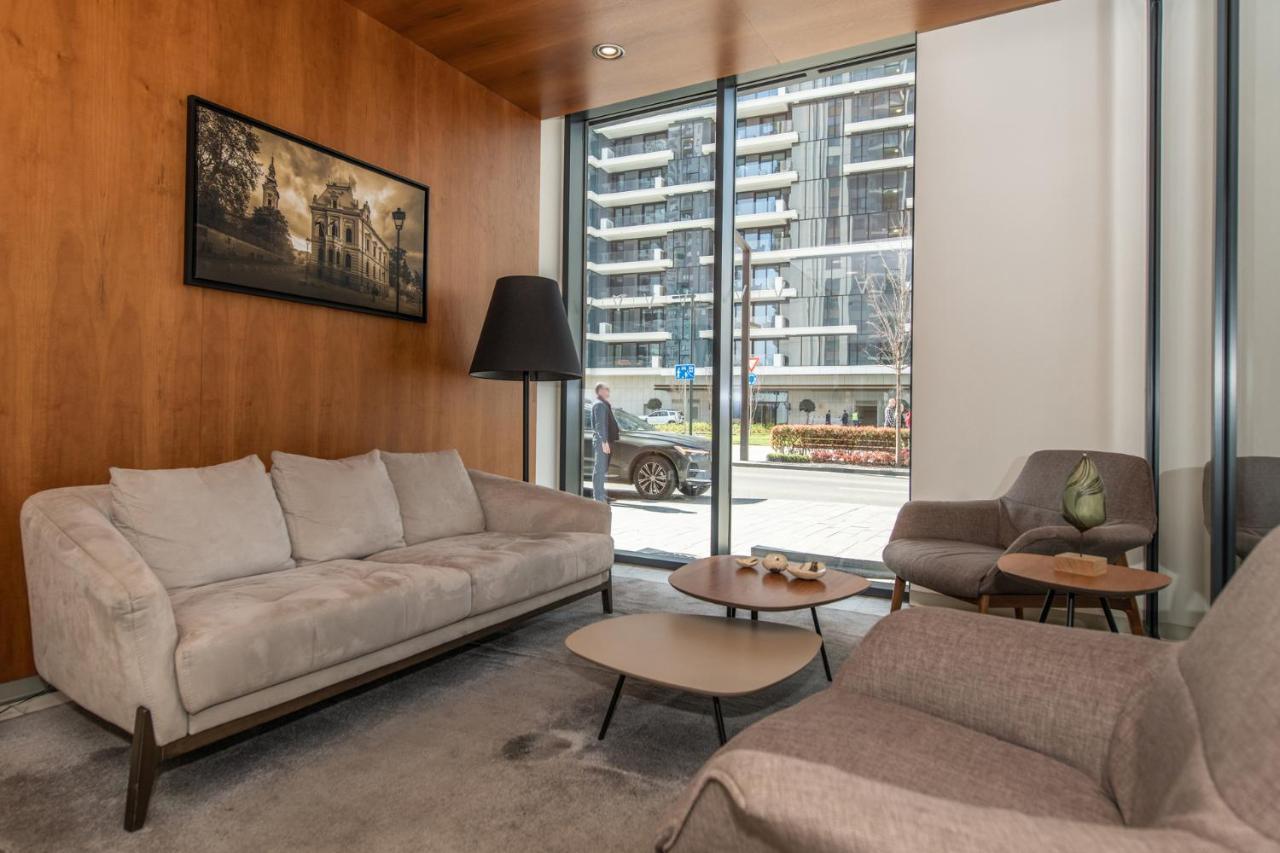 Ferienwohnung Modern Luxury In Belgrade Waterfront With Views Exterior foto